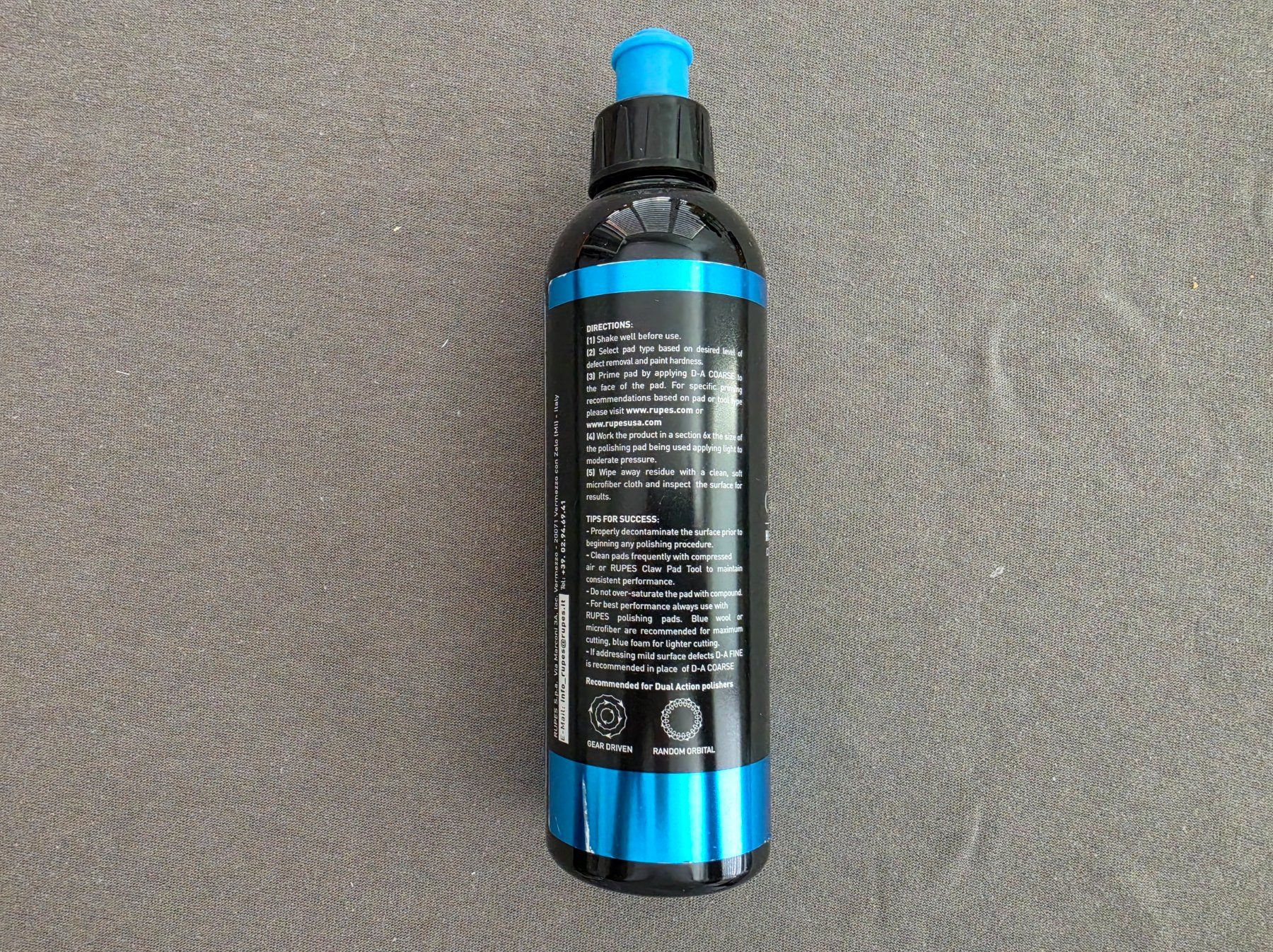 Prodotti per la cura: Rupes D-A Coarse High Performance Polierpaste Flasche 250 ml – Nuovo e nell'imballaggio originale da Safenwil venduto da gudda 2