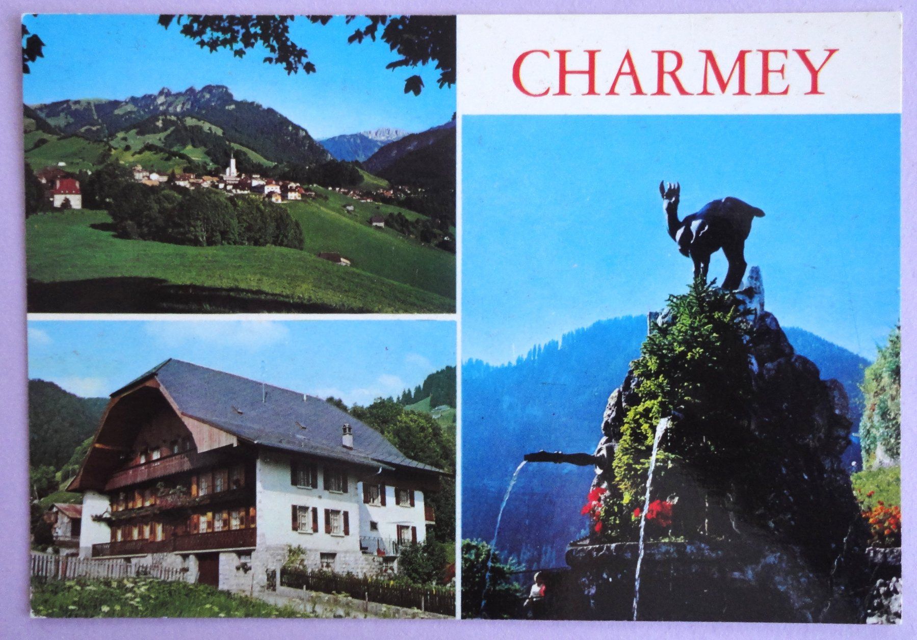 Cartoline postali: Charmey – Usato da Fétigny venduto da Billy2miny