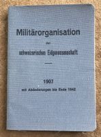 SCHWEIZER ARMEE MILITÄRORGANISATION 1907