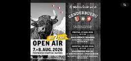 1Ticket für Genderbüebu OpenAir Samstag