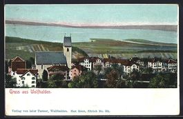 Wolfhalden, Ortsansicht gegen den Bodens