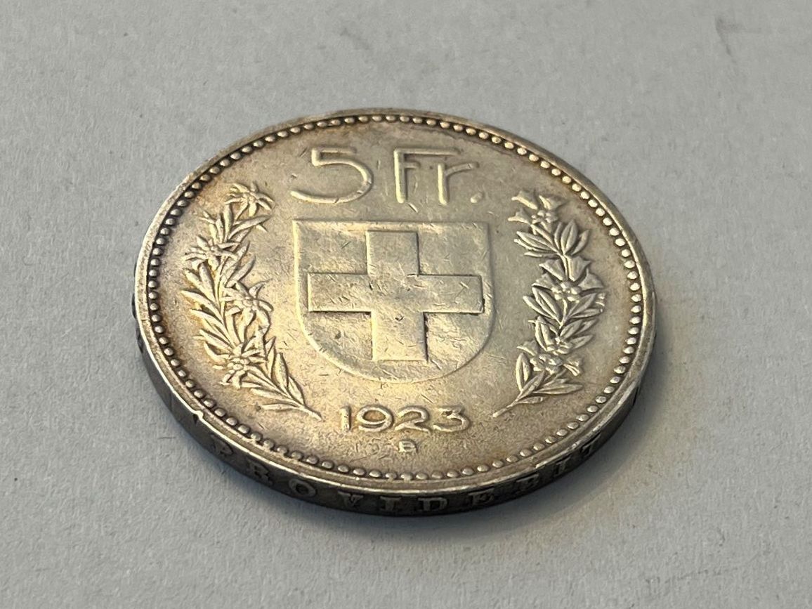 Tutti le monete: 5 Franken 1923 – Usato da Tägerwilen venduto da Beata1sager 4