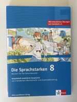 Die Sprachstarken 8 Arbeitsheft Klett Verlag gebraucht