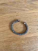 Armreif Swarovski mit Kristallen grau guter Zustand