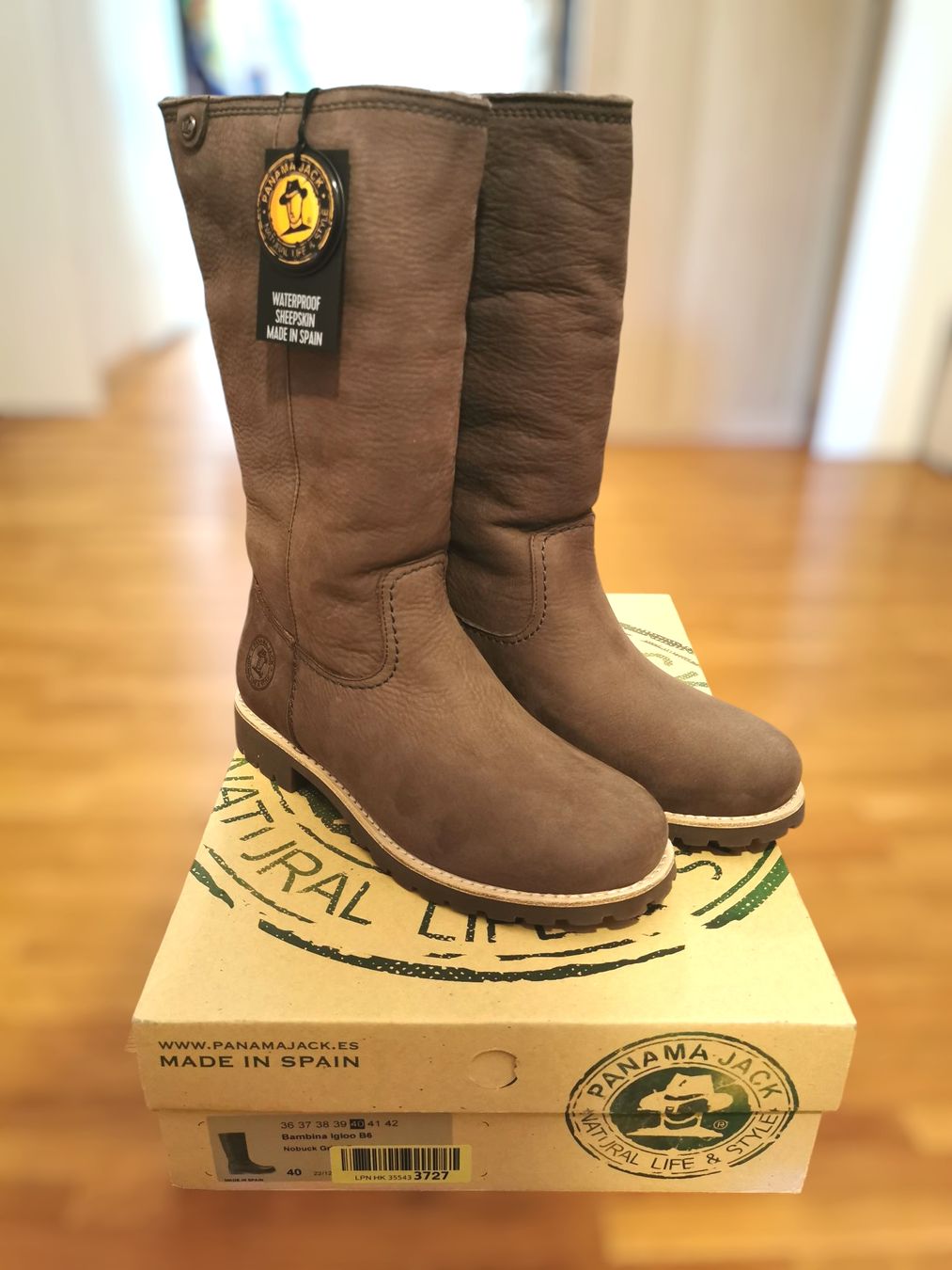 Panama Jack Damenschuhe: 40 Neue Panama Jack Bambina Igloo Winterstiefel – Neu und originalverpackt aus Bülach von Parickf 1
