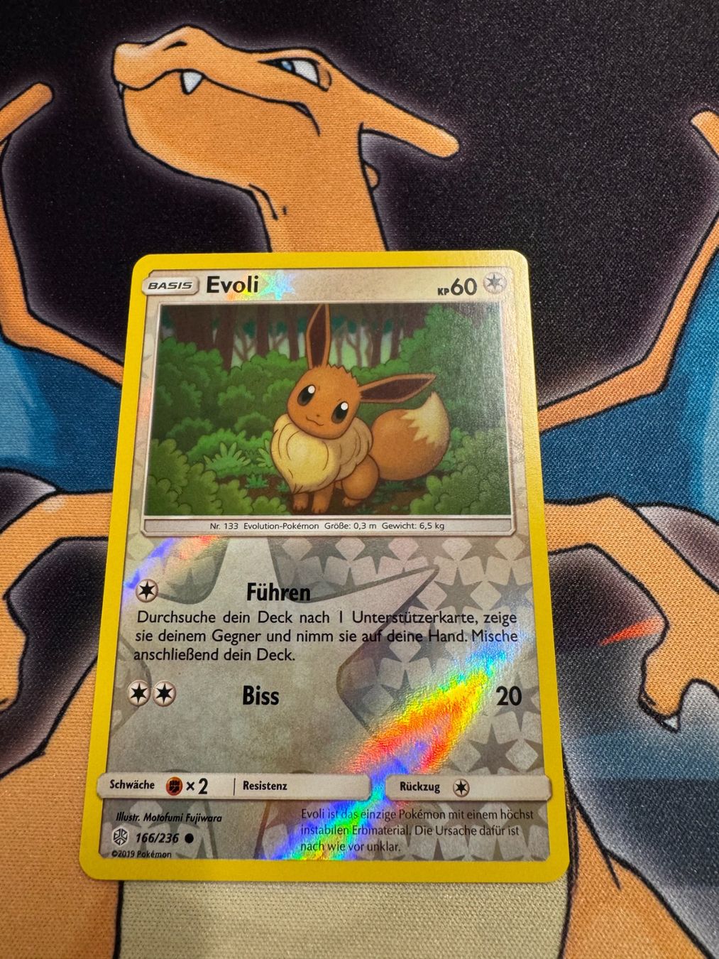 Pokémon Sammelbilder & Trading cards: Evoli (CEC 166) - Reverse Holo - Welten im Wandel – Neu (gemäss Beschreibung) aus Bülach von Pfrenzel