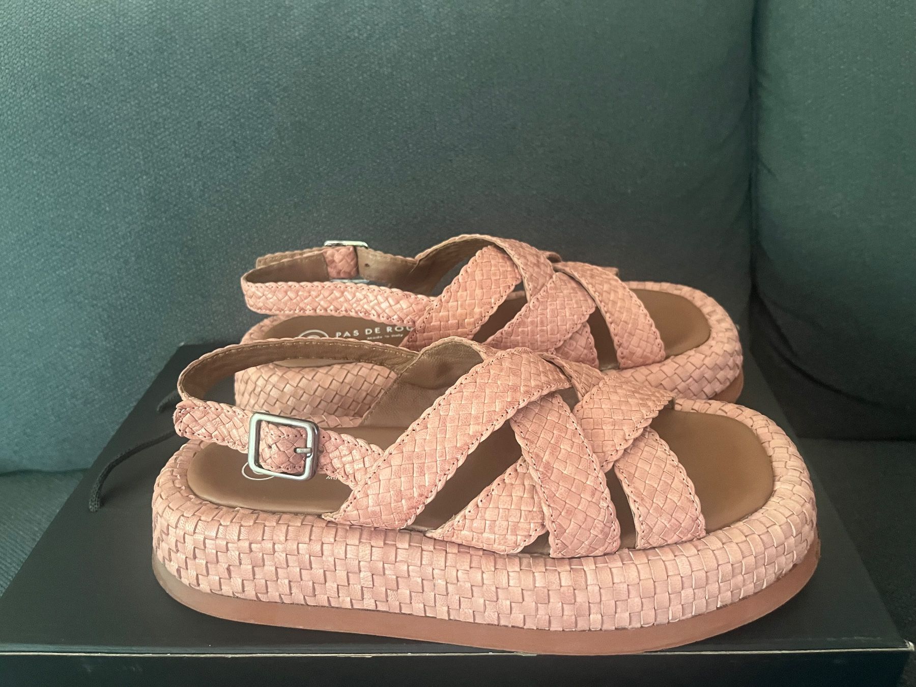 Damenschuhe: PAS DE ROUGE Sandale Gr.38 NEU – Neu (gemäss Beschreibung) aus Basel von Kalila677 2