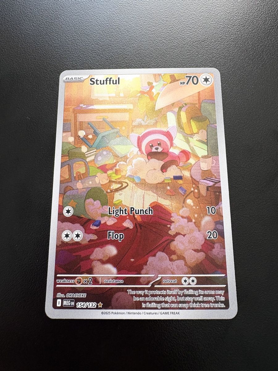 Pokémon Carte collezionabili: Pokémon Stufful #154 Illustration Rare – Nuovo e nell'imballaggio originale da Obfelden venduto da vivialesandra