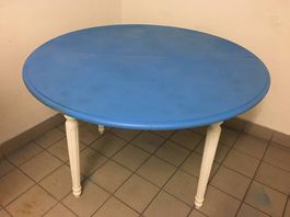 Table Ronde ou ovale (avec rallonge incorporée)