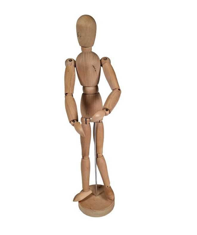 Figuren: IKEA GESTALTA Modellfigur, Gliederpuppe – Gebraucht aus Wil SG von Restwert_Wil