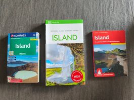 Reiseführer + 2 Wanderführer Island