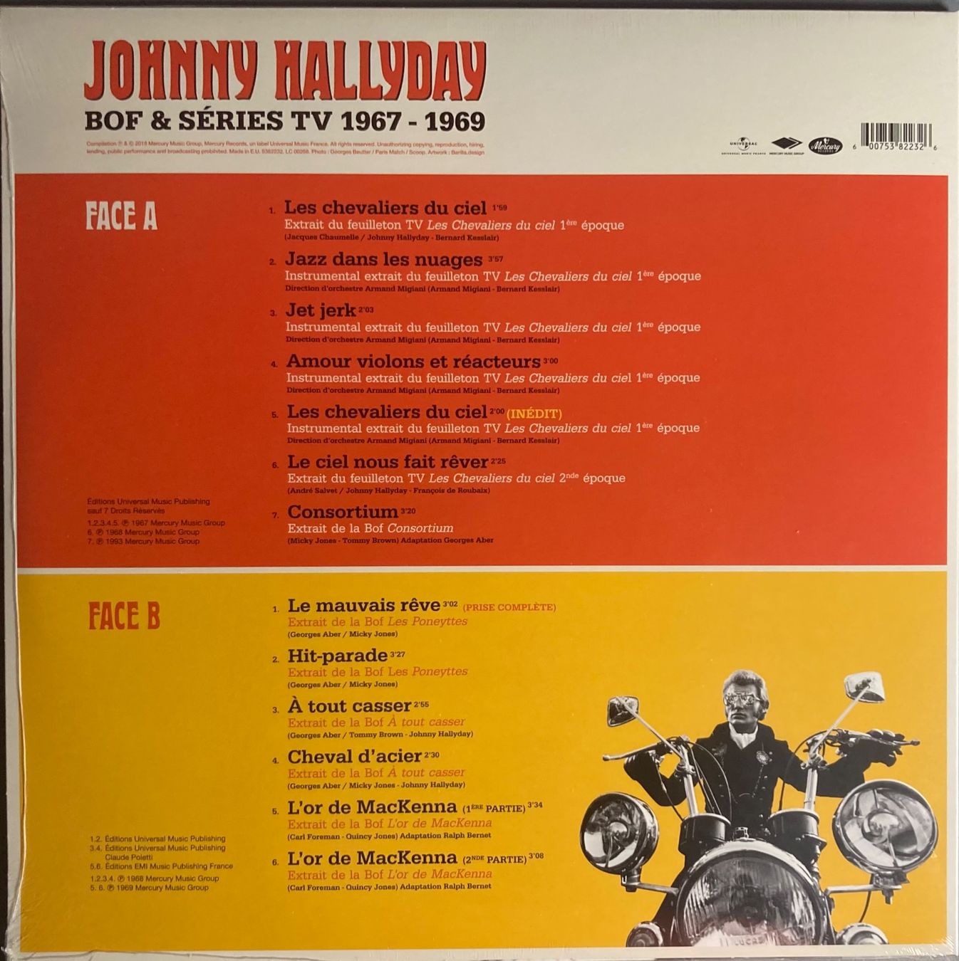 Dischi in vinile: JOHNNY HALLYDAY - A TOUT CASSER – Nuovo e nell'imballaggio originale da Poliez-Pittet venduto da Newtown-Records 1