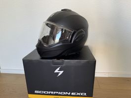⭐️Helm, Scorpion M EXO Eco-Tec Evo Solid, 1X GETRAGEN NEU⭐️