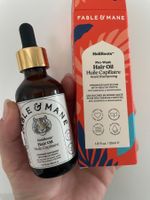 FABLE & MANE PRE-WASH STRENGTHENING TREATMENT HAIR OIL,NEU
