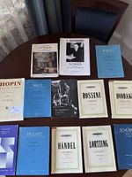 Notenbücher, Partituren