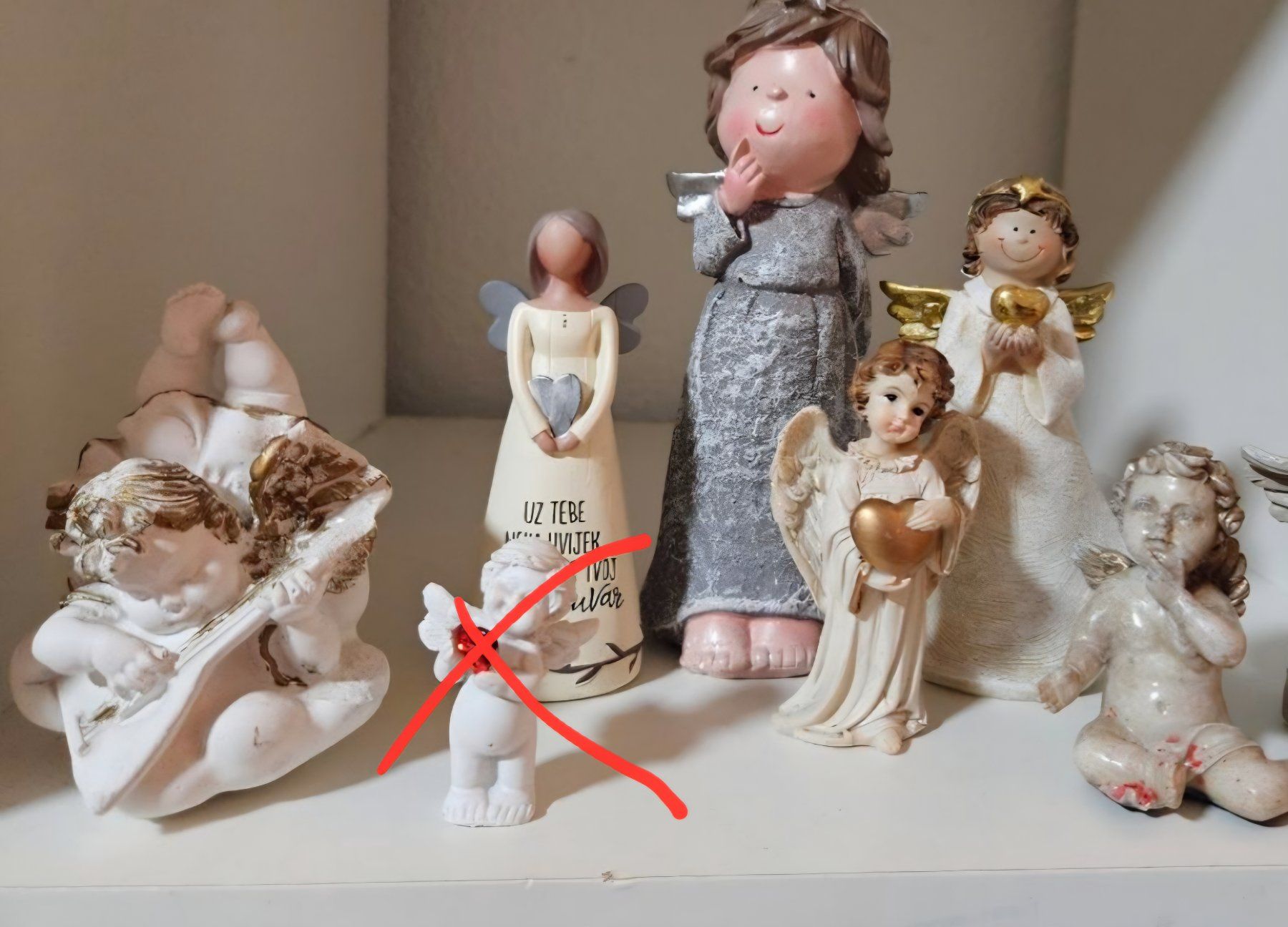 Statuette: Engel-Figuren 6 Stück – Usato da Horw venduto da Zedy01