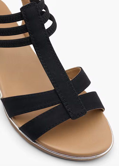 Graceland Scarpe da donna: Graceland Sandale, schwarz, Gr. 37 – Usato da Zürich venduto da fbsm 7