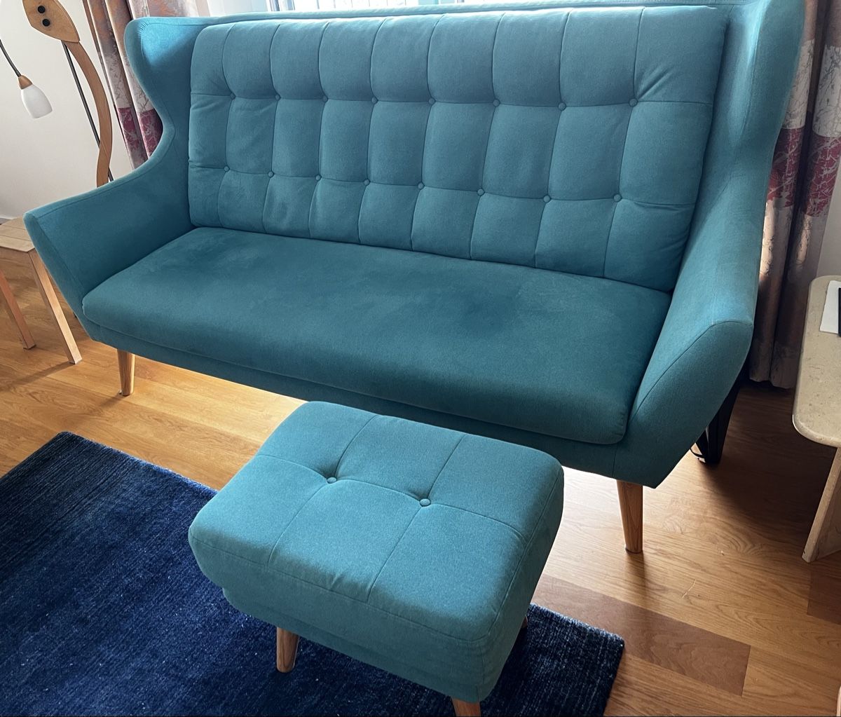 Livique Divani: Sofa und Hocker – Usato da Reinach BL venduto da Nats74 4