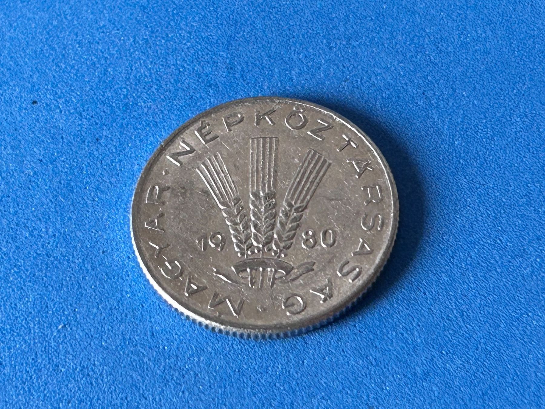 Tutti le monete: Hungary - 20 Fillér 1980 – Usato da Corcelles NE venduto da AJKader 3