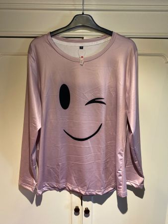 DAMENBLUSENKLEID,ALTROSA,SMILEY