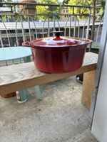 Roter Gusseisen Kochtopf coussance