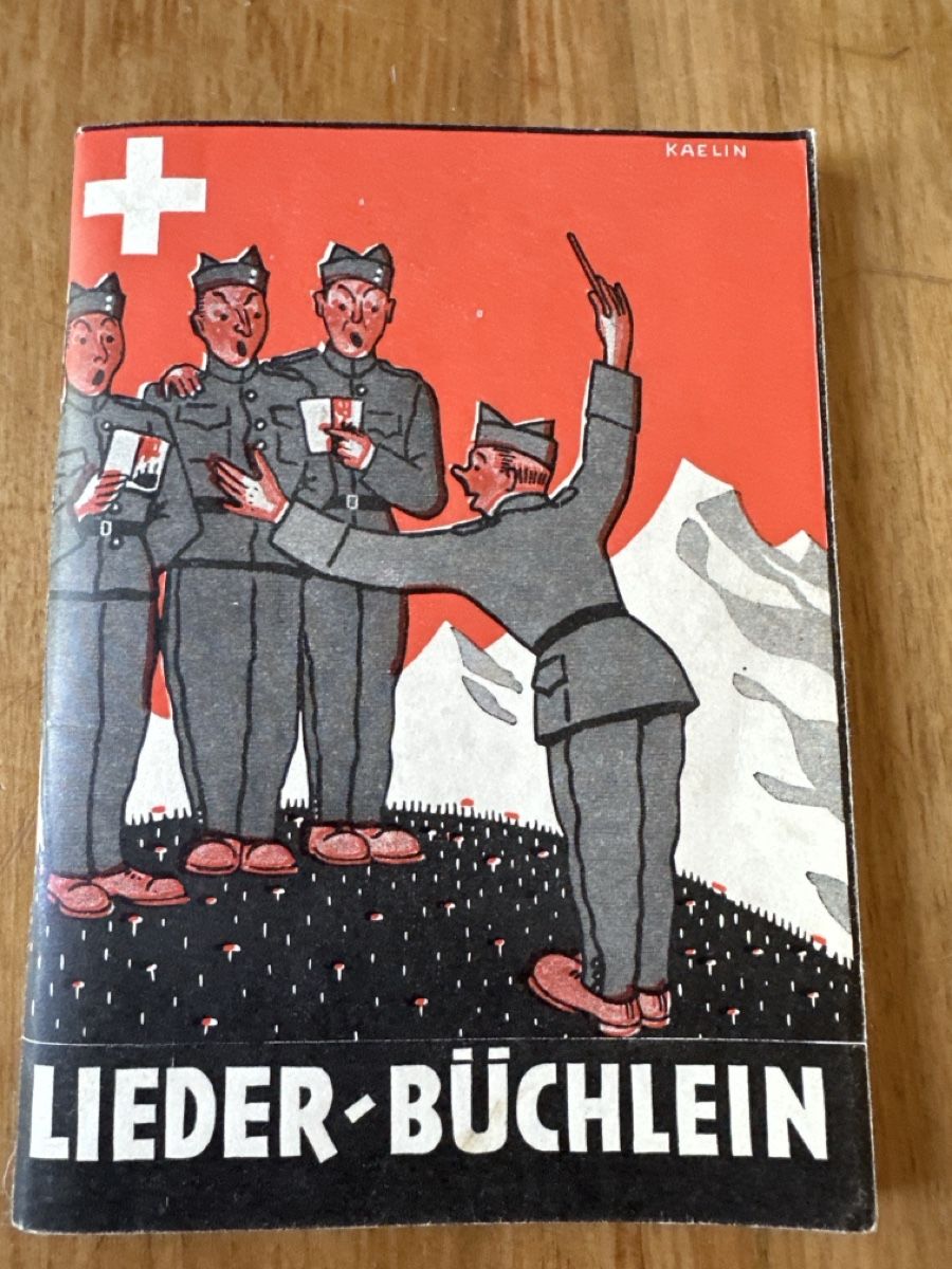 Libri: Liederbüchlein Schweizer Armee gebraucht – Usato da Frauenfeld venduto da aluma14 1