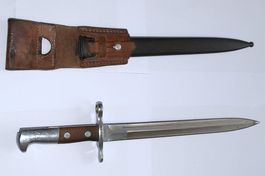 Baïonnette suisse K31 Mod. 1918 / M18 avec fourreau