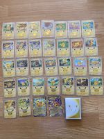 Pikachu Set 30/30+Sleeves+EX ,Pokemon 30th Celebration EN