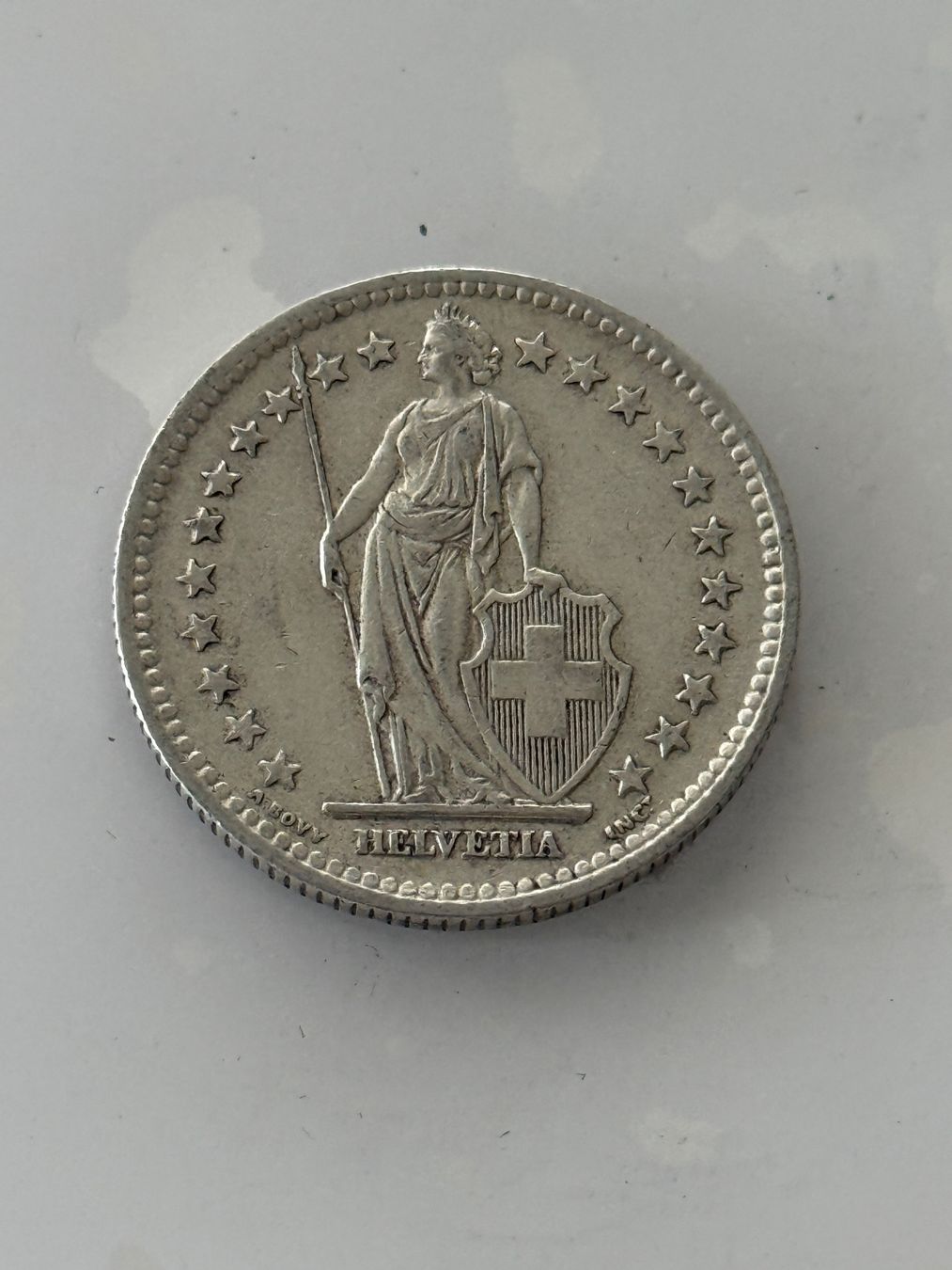 Tutti le monete: 2 Franken 1947  Rar – Usato da Wallisellen venduto da SWISS_SILVER1 1