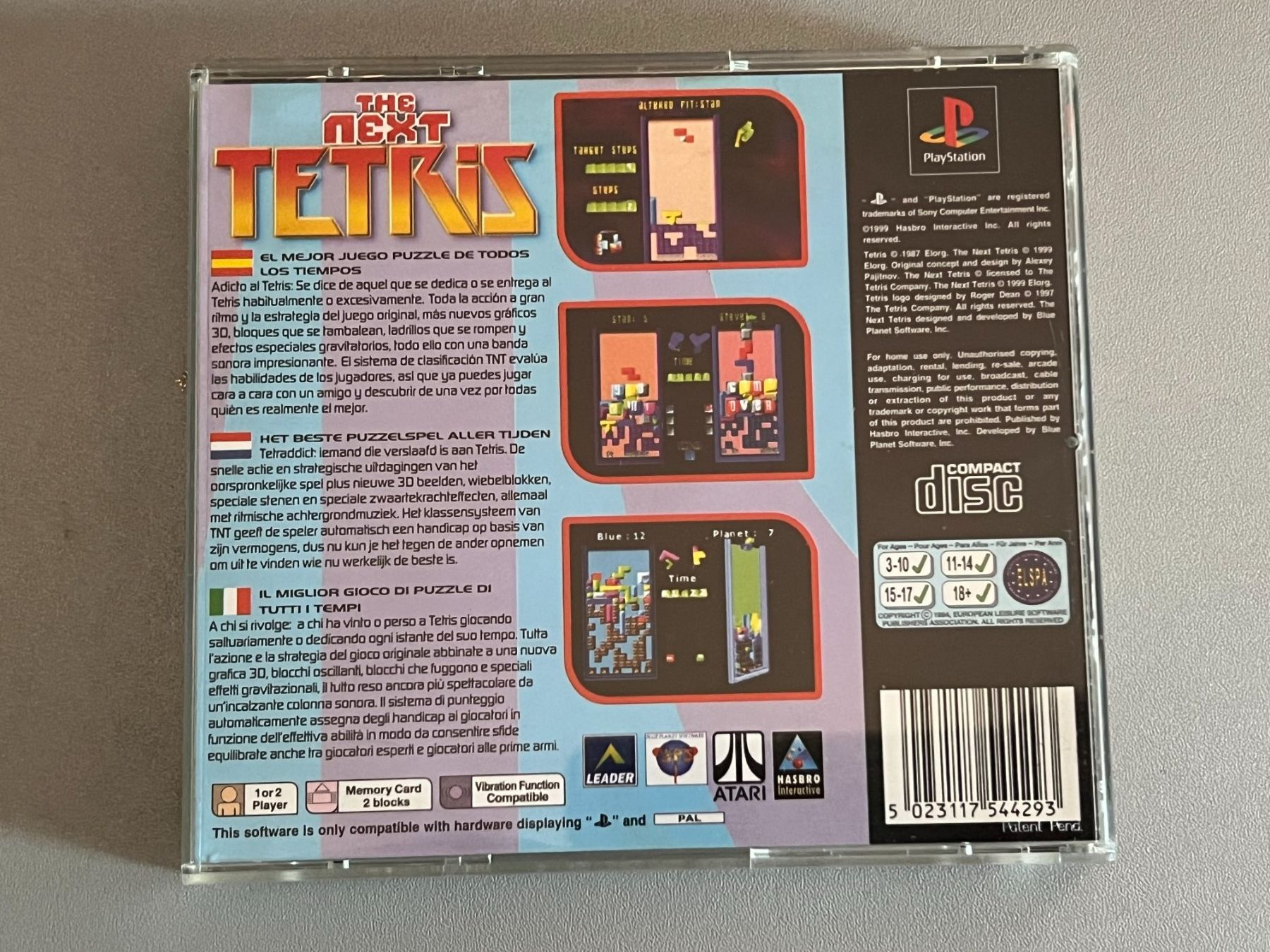 Sony Giochi: The Next Tetris - PS1 – Usato da Rivera venduto da poweradem05 1