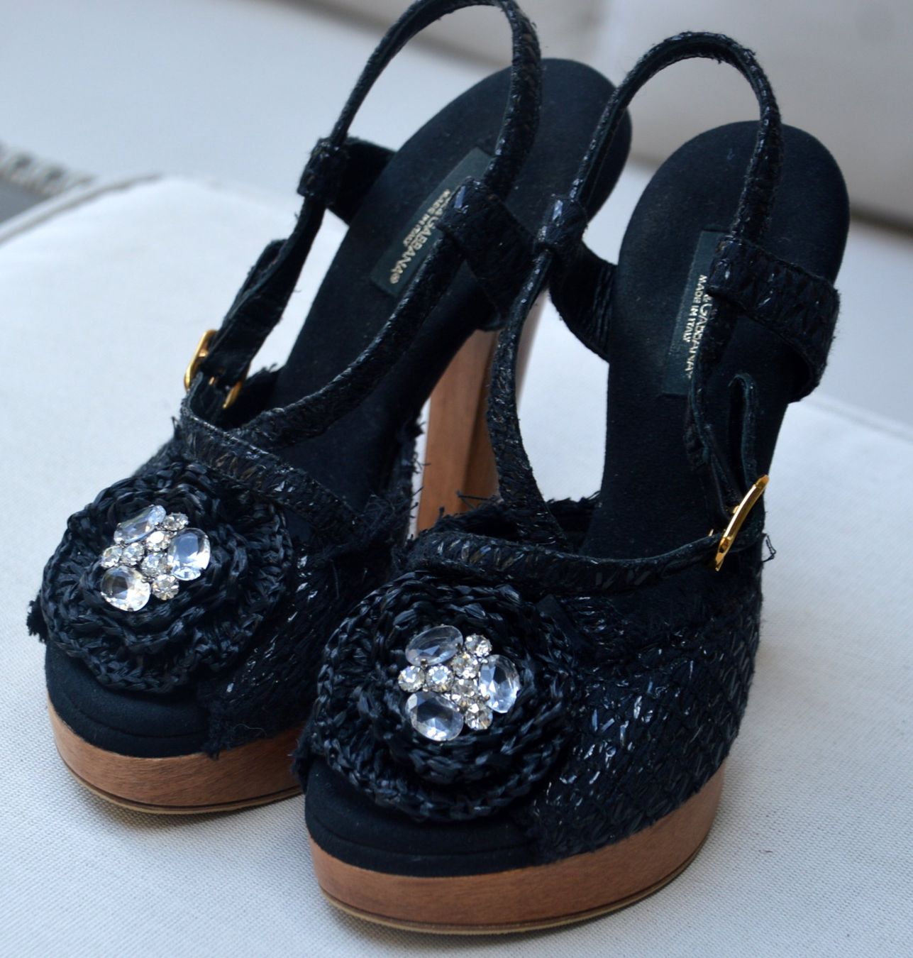 Dolce & Gabbana Scarpe da donna: Sandalen / sandales Dolce & Gabbana .37 – Usato da Collonges venduto da arashee 2