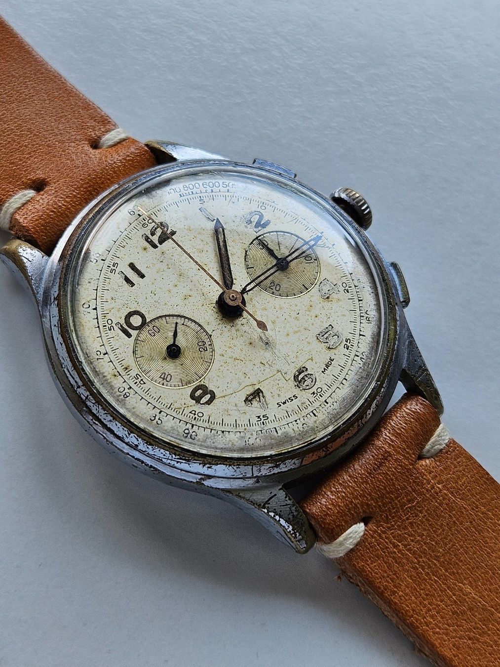 Orologi: 618 No Name Chronograph Jumbo Landeron 48 – Usato da Berikon venduto da mmm21 1