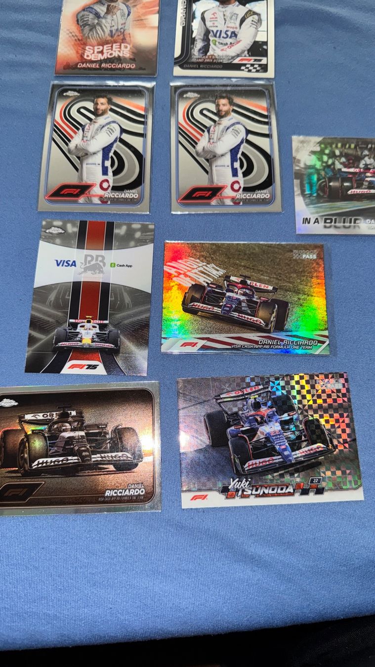 Topps Carte collezionabili: Topps chrome formel 1 karten daniel ricciardo – Nuovo (secondo la descrizione) da Burgdorf venduto da Catbagger64 3