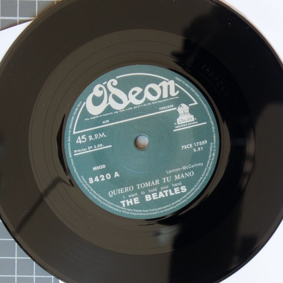 Schallplatten: 7" BEATLES quero tomar tu mano – Neu (gemäss Beschreibung) aus Belp von Freeeme 1
