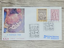 CL05 Enveloppe + Timbre Poste Vaticane 1982