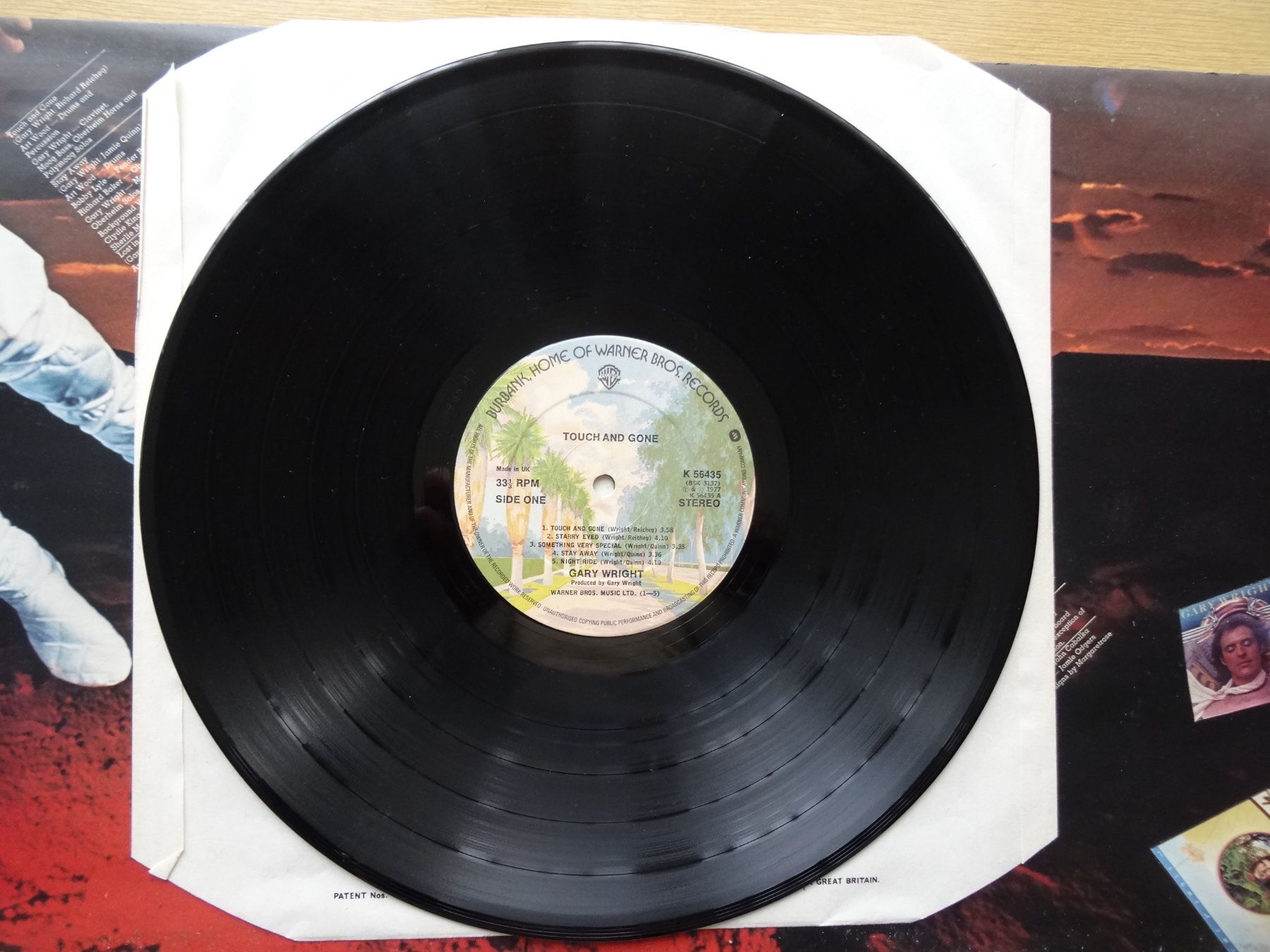 Dischi in vinile: Gary Wright: Touch and gone Vinyl LP (1977) – Usato da Zürich venduto da burdan 3