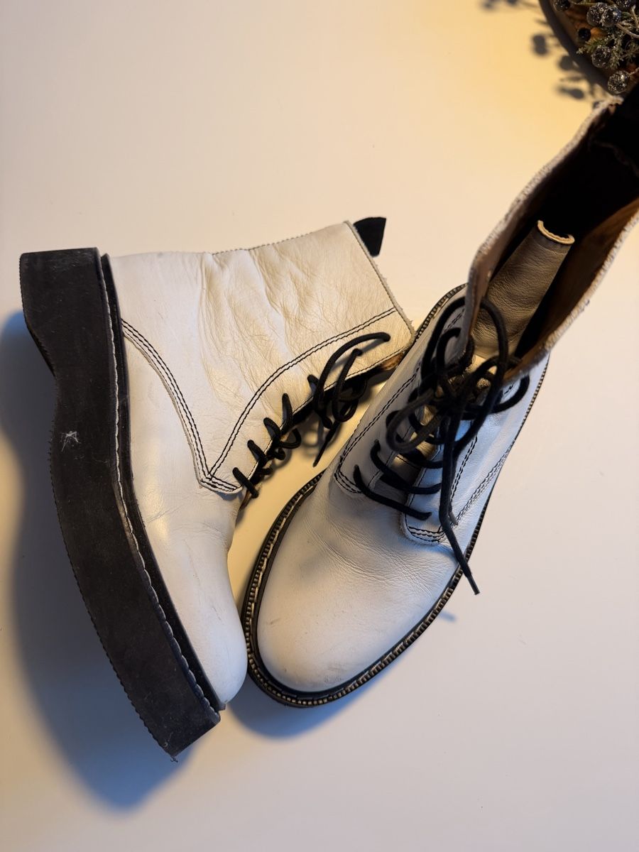 Zara Damenschuhe: Weisse Zara Boots, Gr. 38 – Gebraucht aus Küsnacht ZH von ElenaT20 1