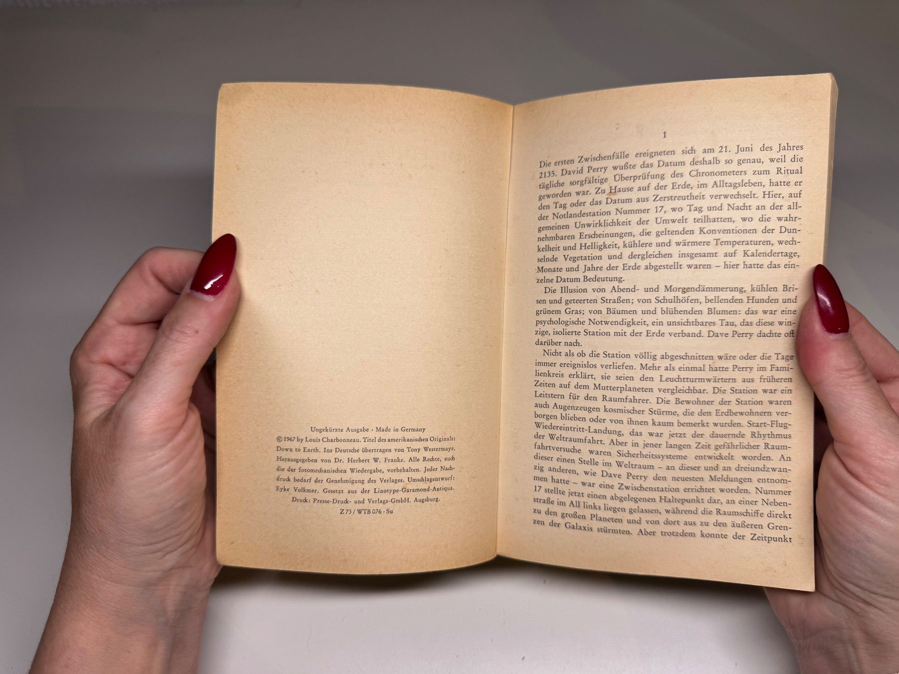 Libri: ROMAN: Louis Charbonneau, Tod eines Roboters – Usato da Grosswangen venduto da Deutsche_Romane 4