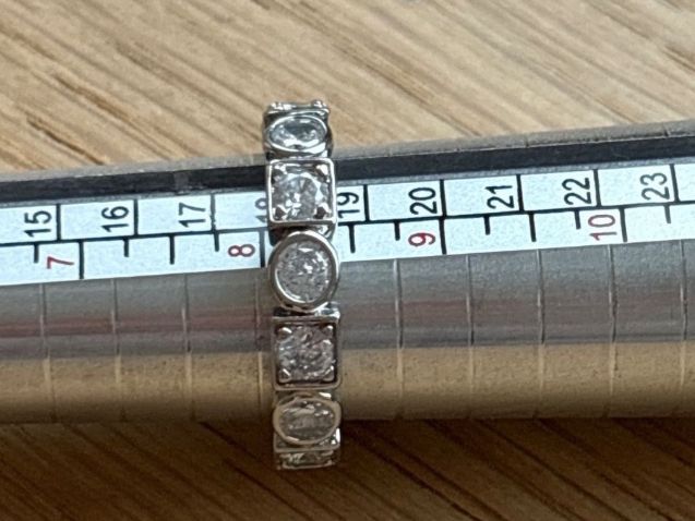 Anelli: Luxus Elegante Gr.18:8 Ring  Memoire Silberfarben – Nuovo (secondo la descrizione) da Biel-Bienne venduto da Roserosse13 6