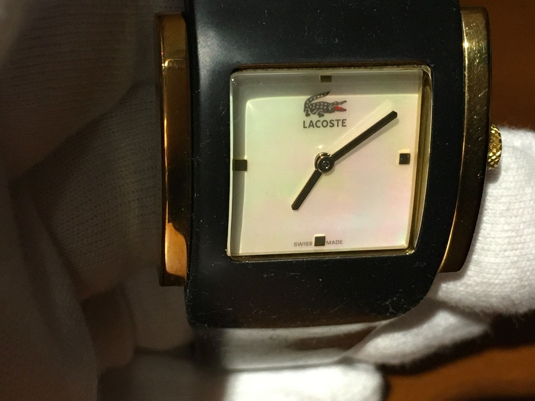 Lacoste Uhren: Lacoste Uhr 6300 L mit Rubber Band – Gebraucht aus Wohlen AG von PrivatSammlung 1