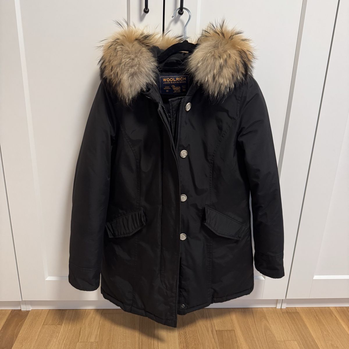 Woolrich Giacche: Woolrich Damen Parka Gr. M schwarz – Usato da Kriens venduto da spl_12