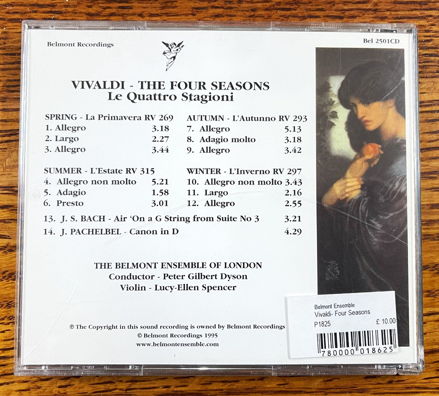 CD: VIVALDI: The Four Seasons CD – Usato da Oftringen venduto da Vucki 1