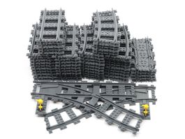 Lego Eisenbahn Zug Schienen Set Train Rail RC