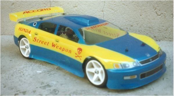 Modellismo RC: Honda Accord 1:10 Body Drift – Nuovo e nell'imballaggio originale da Horgen venduto da RcModell 1