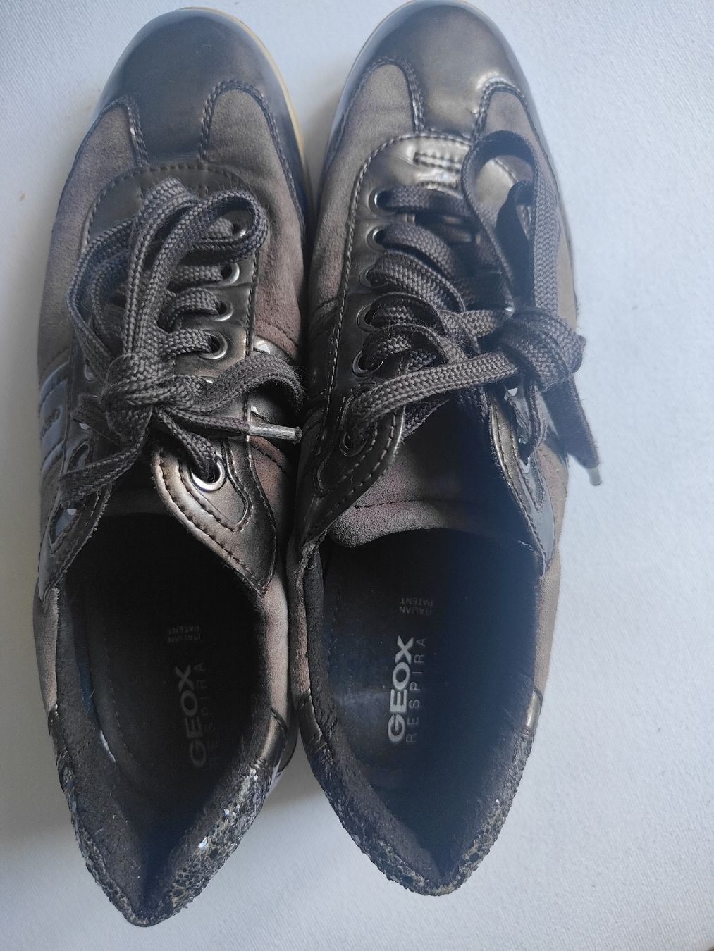 Geox Damenschuhe: Baskets Geox marron foncé  – Gebraucht aus Biel/Bienne von Edi5Roli3 4