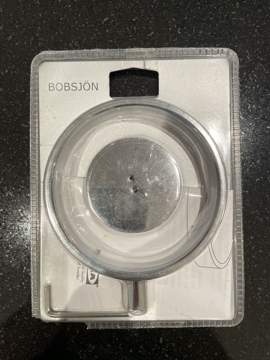 Neues IKEA BOBSJÖN Fönhalter, Edelstahl, OVP! (Neu und originalverpackt) in Ried b. Kerzers für CHF 2 – mit Lieferung auf Ricardo kaufen
