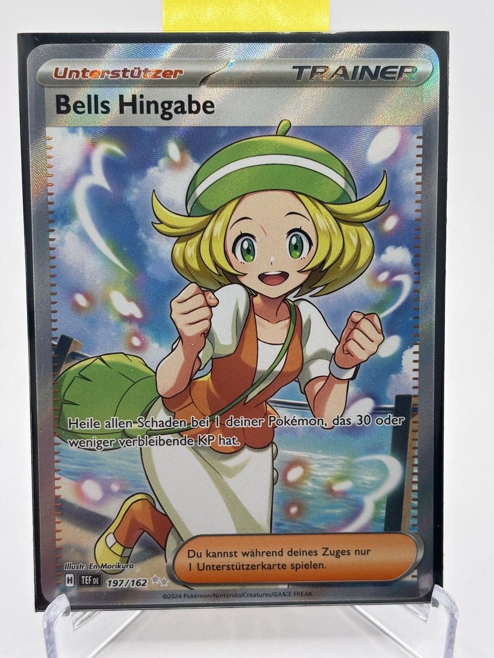 Pokémon Sammelbilder & Trading cards: Gewalten der Zeit - Bells Hingabe  (TEF 197) - DE – Neu (gemäss Beschreibung) aus Allschwil von Bullach