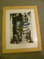 Bilderrahmen Naturholz mit Glas   90 x 70 cm - ohne Bild