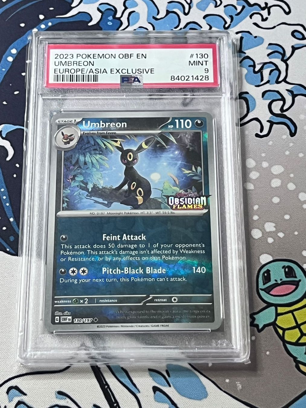 Pokémon Carte collezionabili: UMBREON #130 PSA 9 OBF EN – Usato da Biel/Bienne venduto da S.Lee