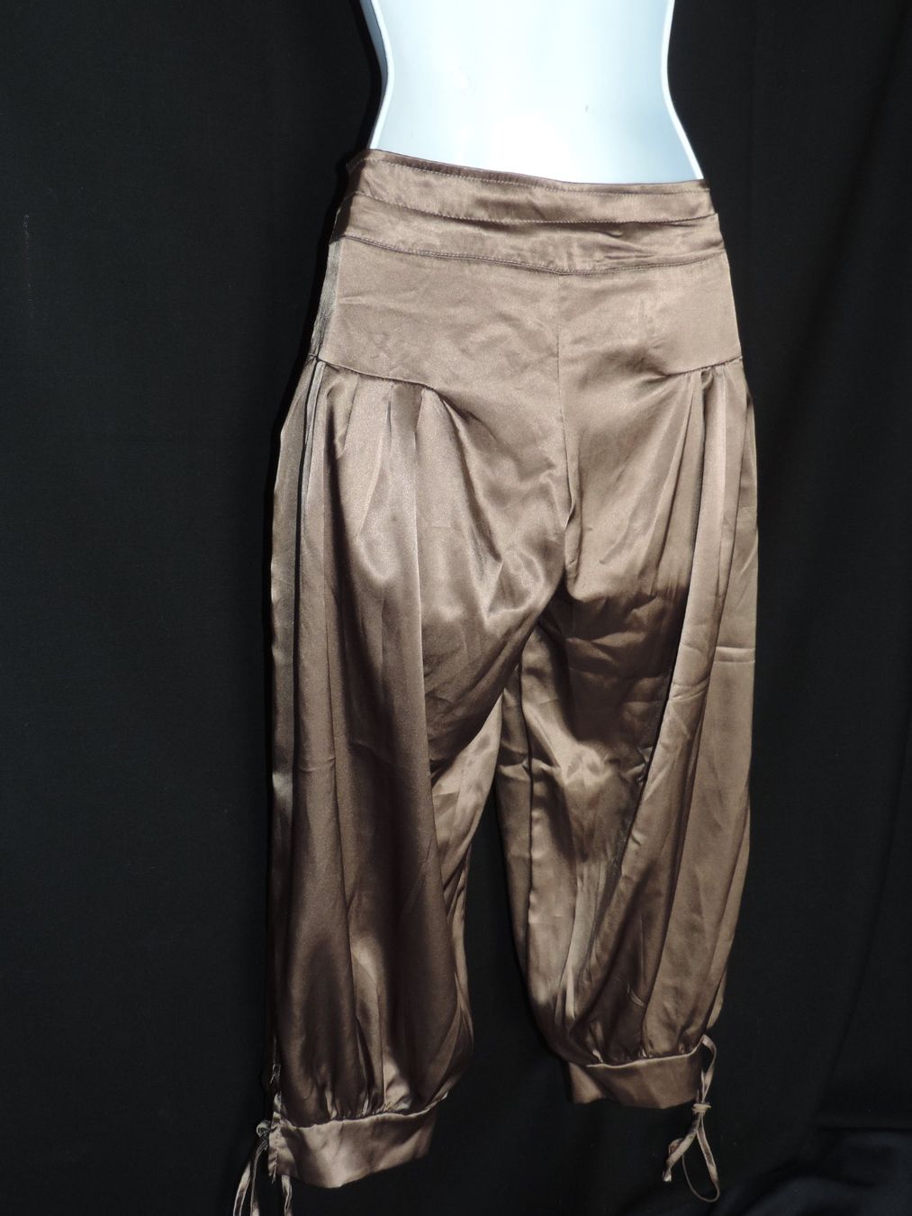 Hosen: corsaire ample brun scintillant – Gebraucht aus Genève von Axelle333 9